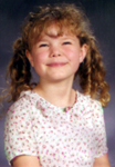 6 1/2 years old, her 1st grade school picture