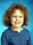 5 1/2 years old, Kindergarten school picture