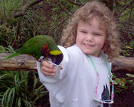 6 years old, at the Zoo